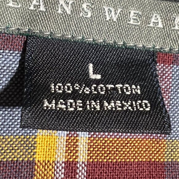 Authentic Rockies Jeanswear Women's Plaid Button-Down Shirt – Size L 100% cotton - Picture 6 of 11